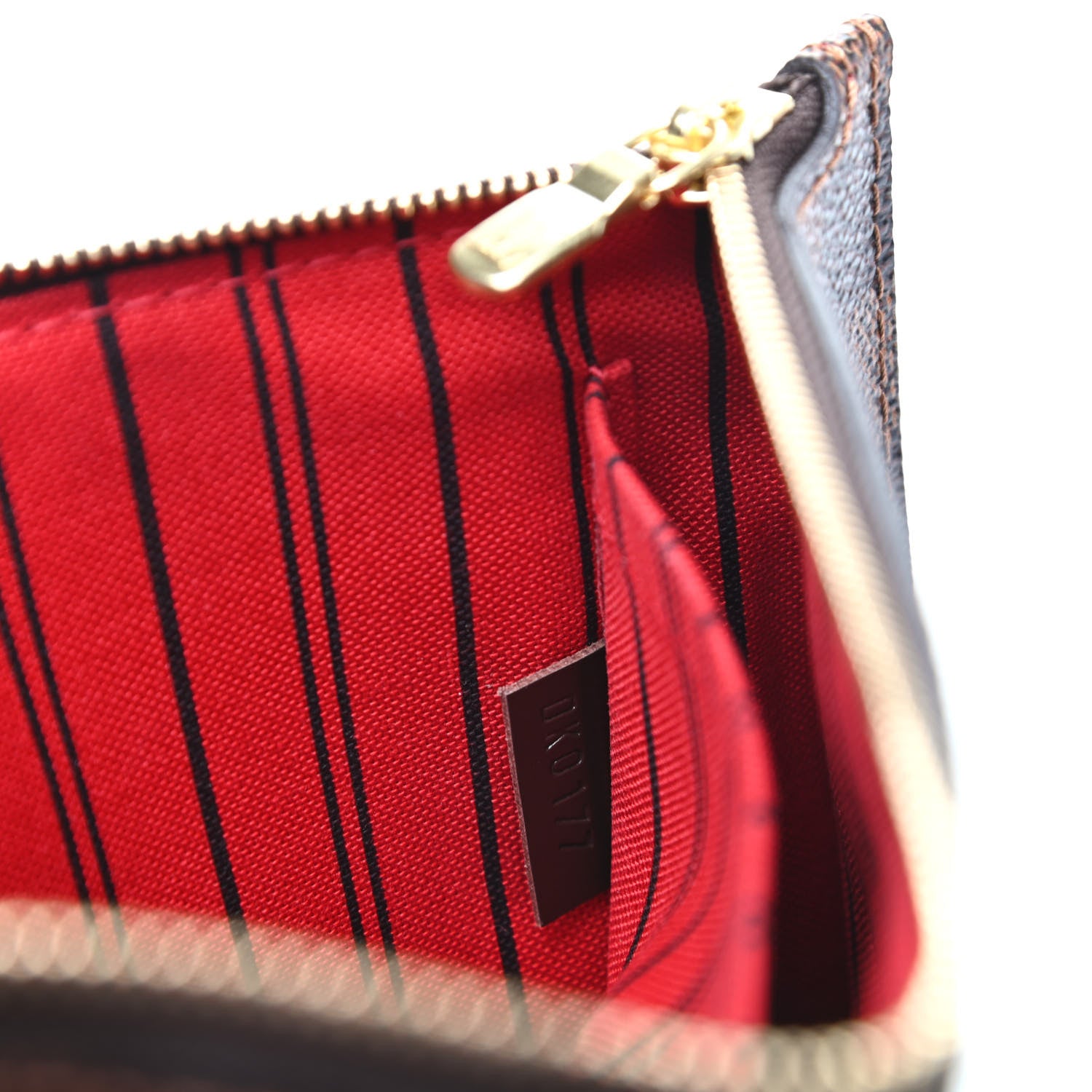 Louis Vuitton Damier Ebene Neverfull MM GM Pochette 7 of 8