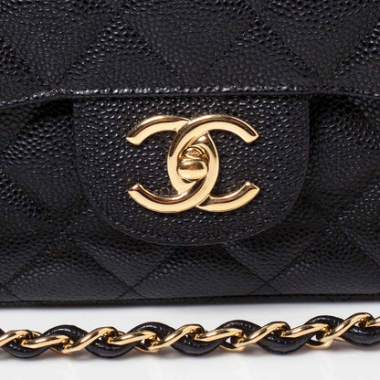 Chanel Caviar Quilted Maxi Double Flap Black 7 of 13