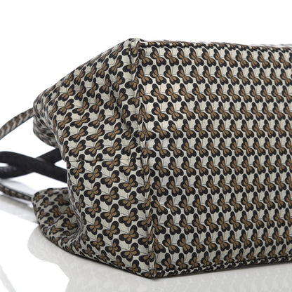 Bottega Veneta Nappa Nylon Medium Reversible Butterfly Shoulder Bag Black Cement 14 of 18
