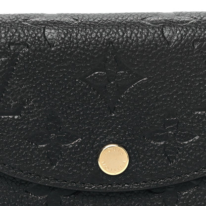 Louis Vuitton Empreinte Rosalie Coin Purse Black 7 of 7