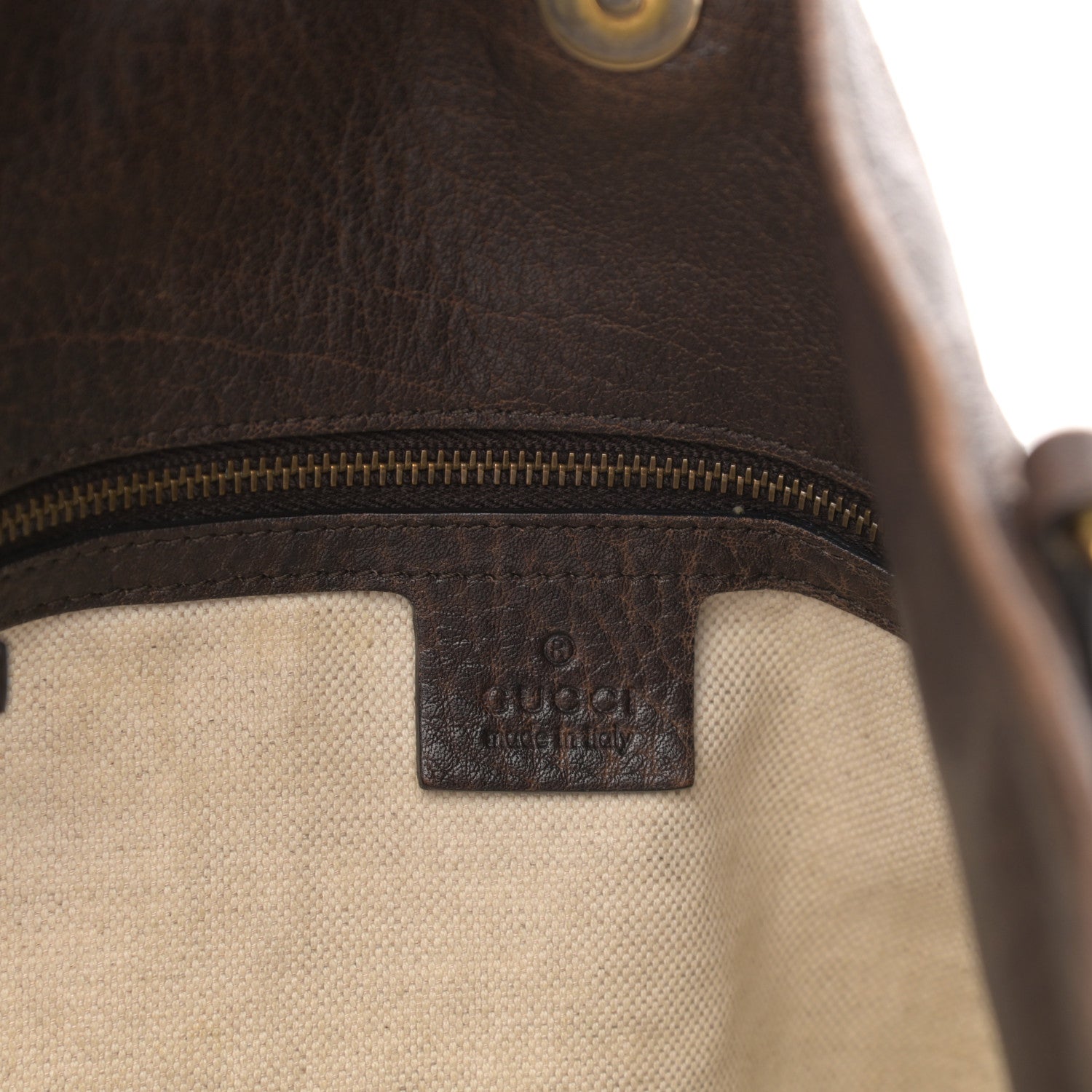 Gucci Monogram Medium Laidback Crafty Tote Dark Brown 6 of 15