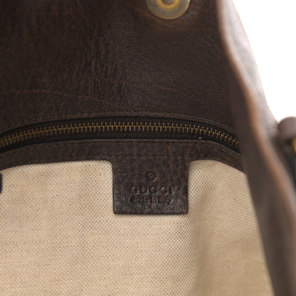 Gucci Monogram Medium Laidback Crafty Tote Dark Brown 6 of 15