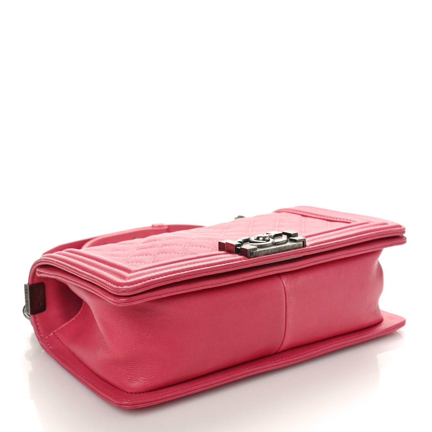 Chanel Calfskin Quilted Medium Boy Flap Pink 4 of 12