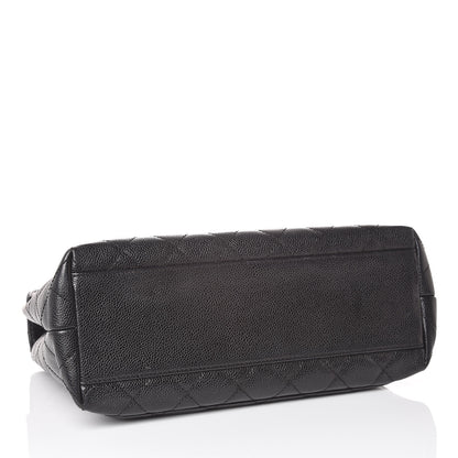 Chanel Caviar Quilted Jumbo Kelly Flap Black 4 of 15
