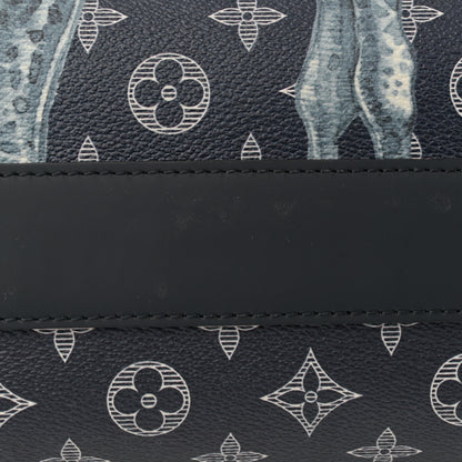 Louis Vuitton Savane Monogram Chapman Atlas Tote Ink 10 of 11