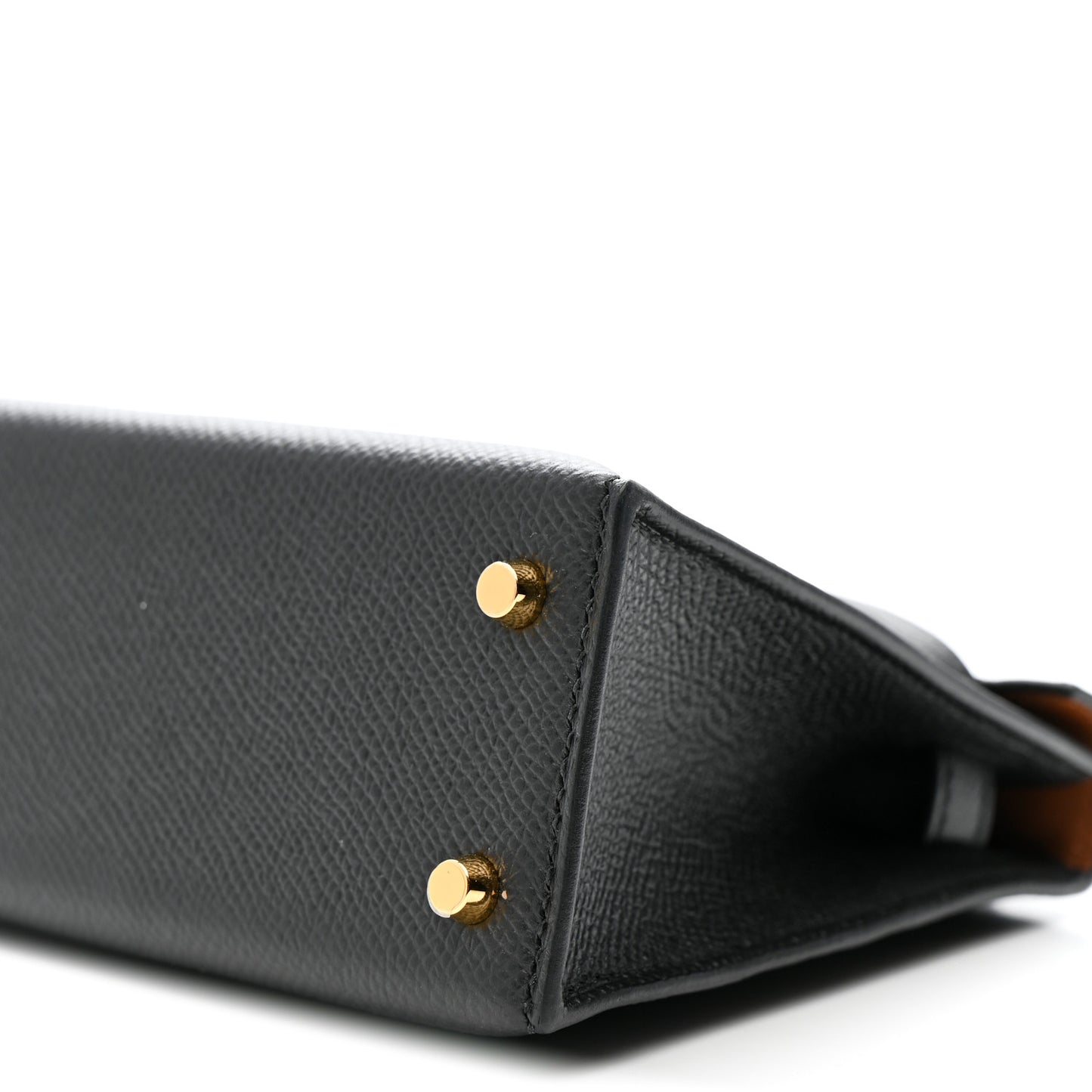 Epsom Horseshoe Mini Kelly Sellier 20 Black Gold