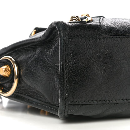 Balenciaga Agneau Giant 12 Gold Hardware Mini City Black 8 of 12
