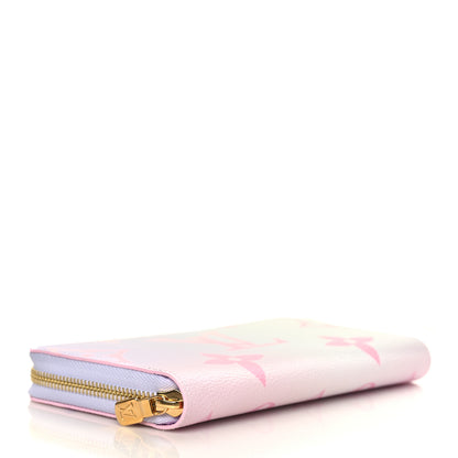 Louis Vuitton Monogram Giant Spring In The City Zippy Wallet Sunrise Pastel 4 of 8