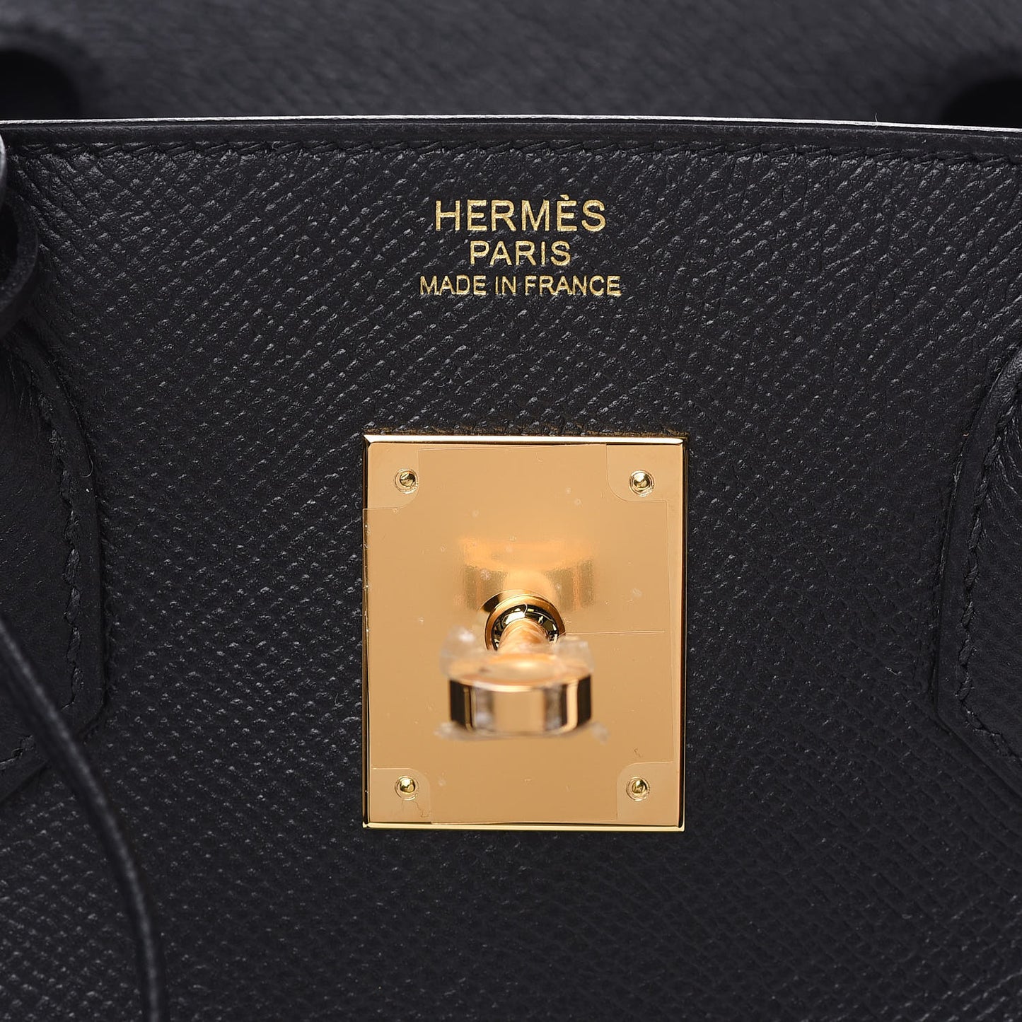 Epsom Birkin 30 Black