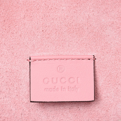 Gucci GG Supreme Monogram Suede Crystal Medium Dionysus Shoulder Bag Beige Ebony Light Peonia 6 of 8