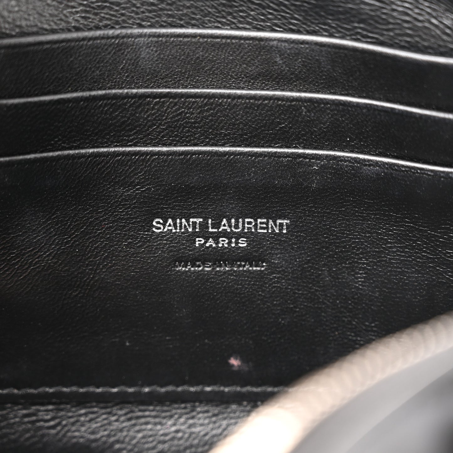 Shiny Calfskin Monogram Mini Lou Camera Bag Black
