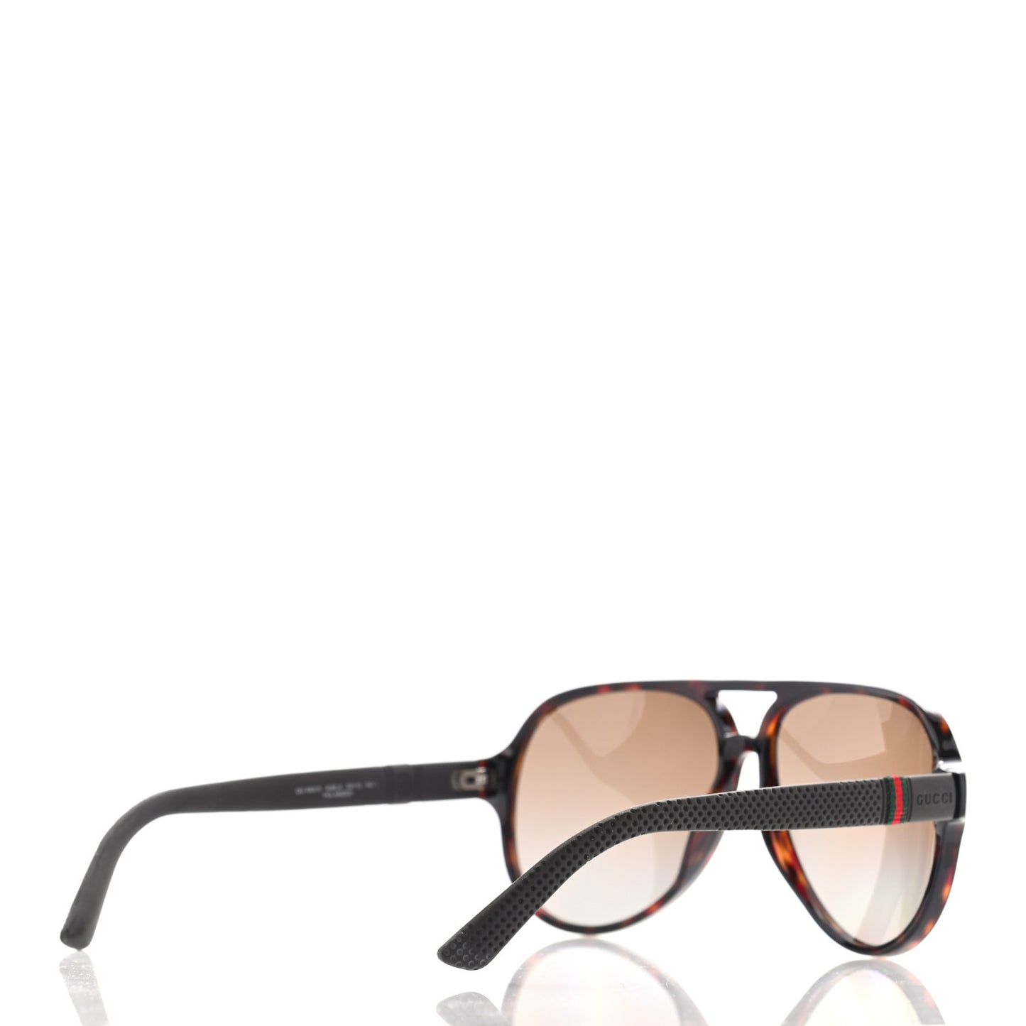 Acetate Polarized Web Aviator Sunglasses GG 1065/ S Tortoise