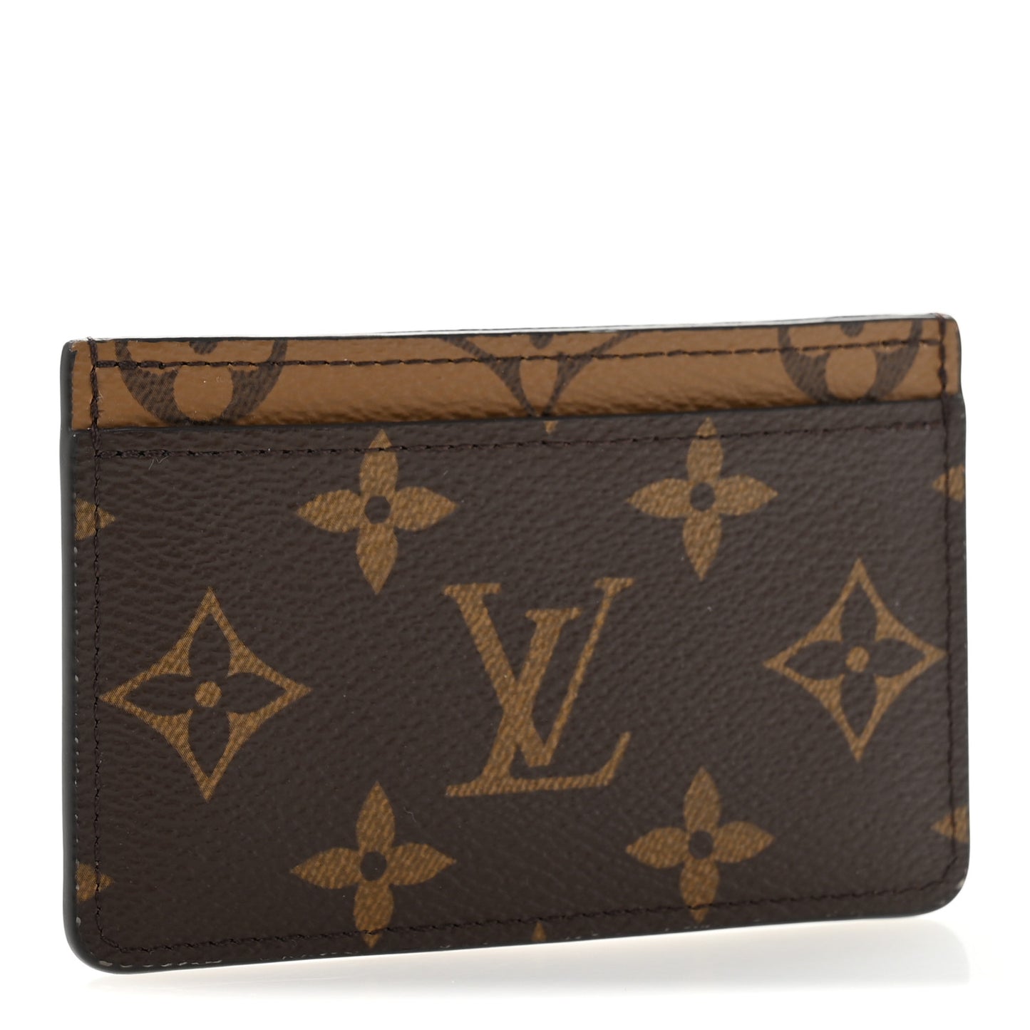Reverse Monogram Card Holder
