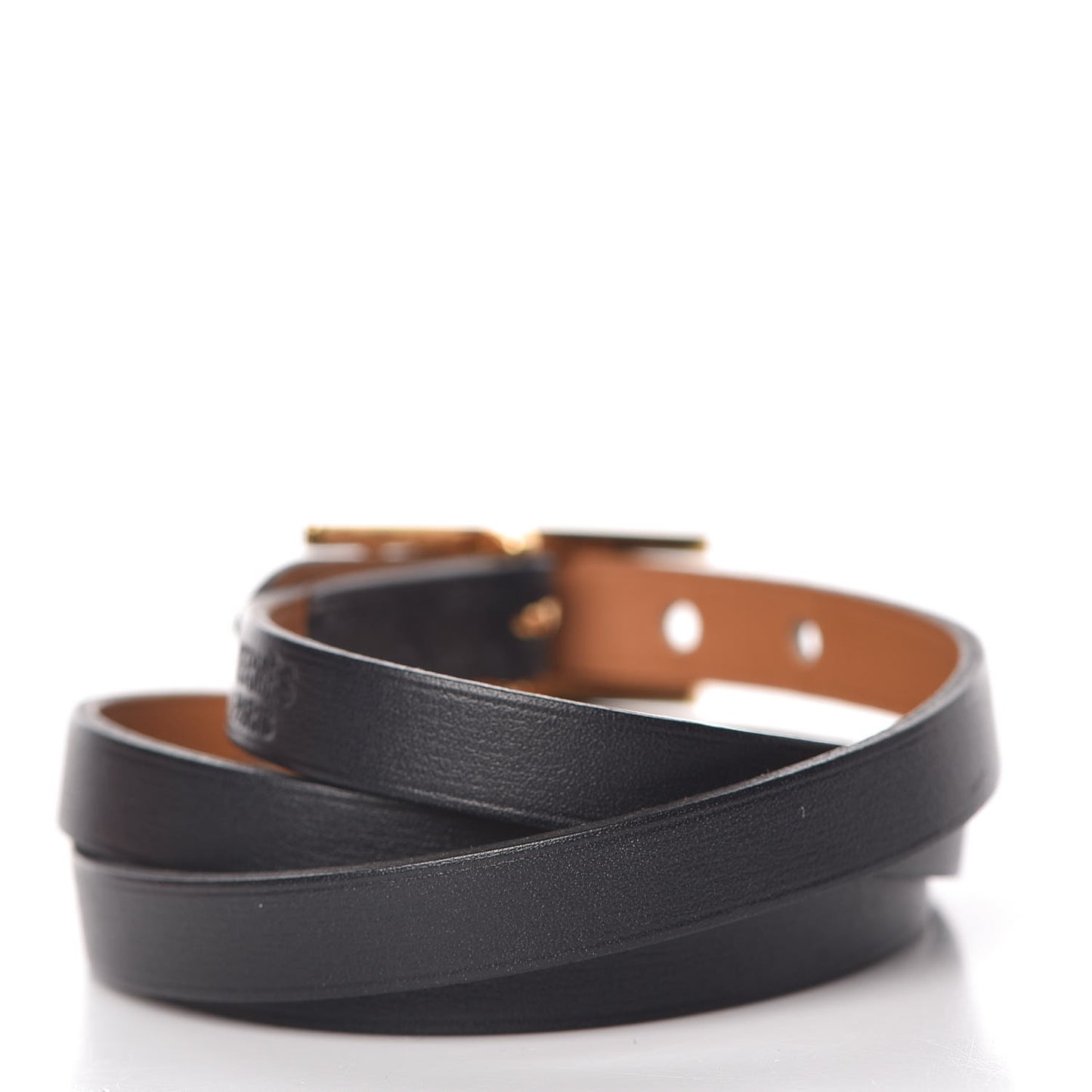 Chamonix Hapi 3MM Triple Tour Wrap Bracelet S Black