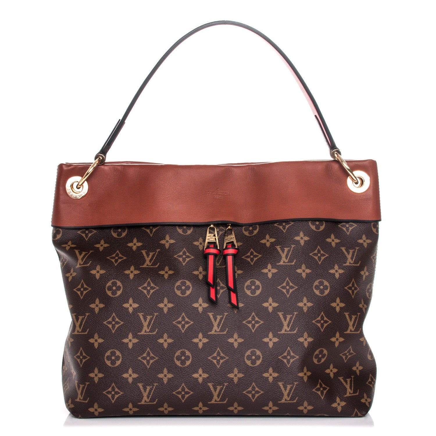 Louis Vuitton Monogram Tuileries Hobo Caramel 1 of 7