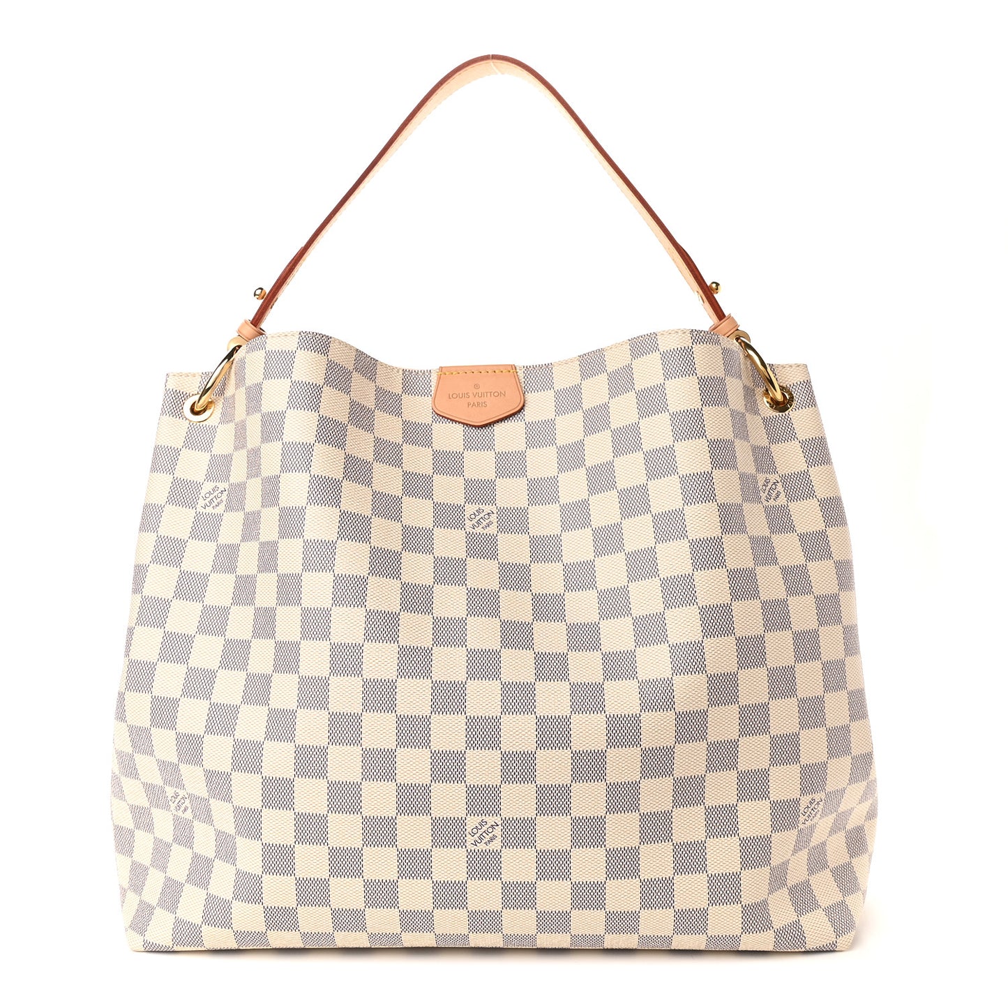 Damier Azur Graceful MM Rose Ballerine