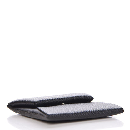 Hermes Epsom Bastia Coin Purse Black 4 of 9