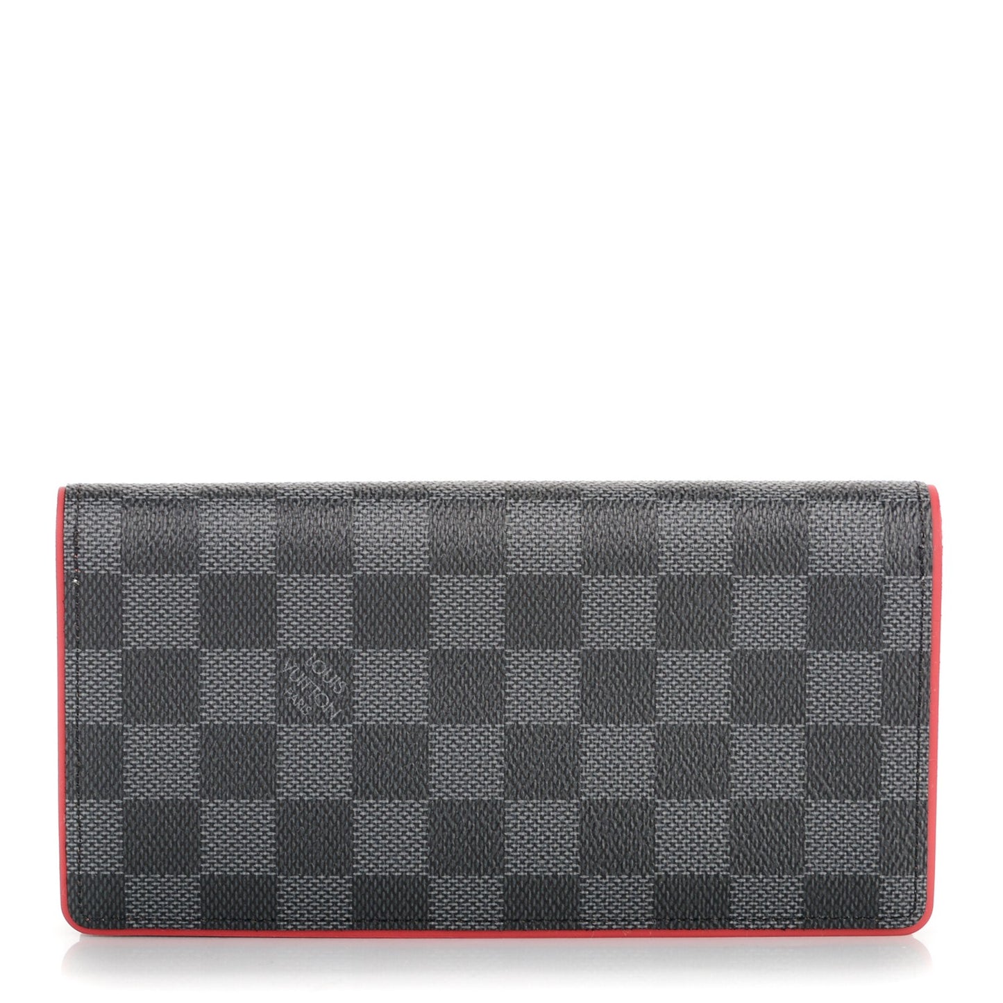 Damier Graphite Brazza Wallet Bordeaux