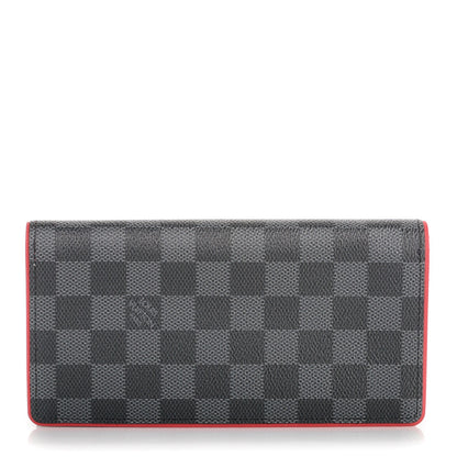 Louis Vuitton Damier Graphite Brazza Wallet Bordeaux 1 of 7