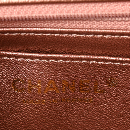 Chanel Metallic Grained Calfskin Quilted 2.55 Reissue Mini Flap Copper Pink 6 of 10