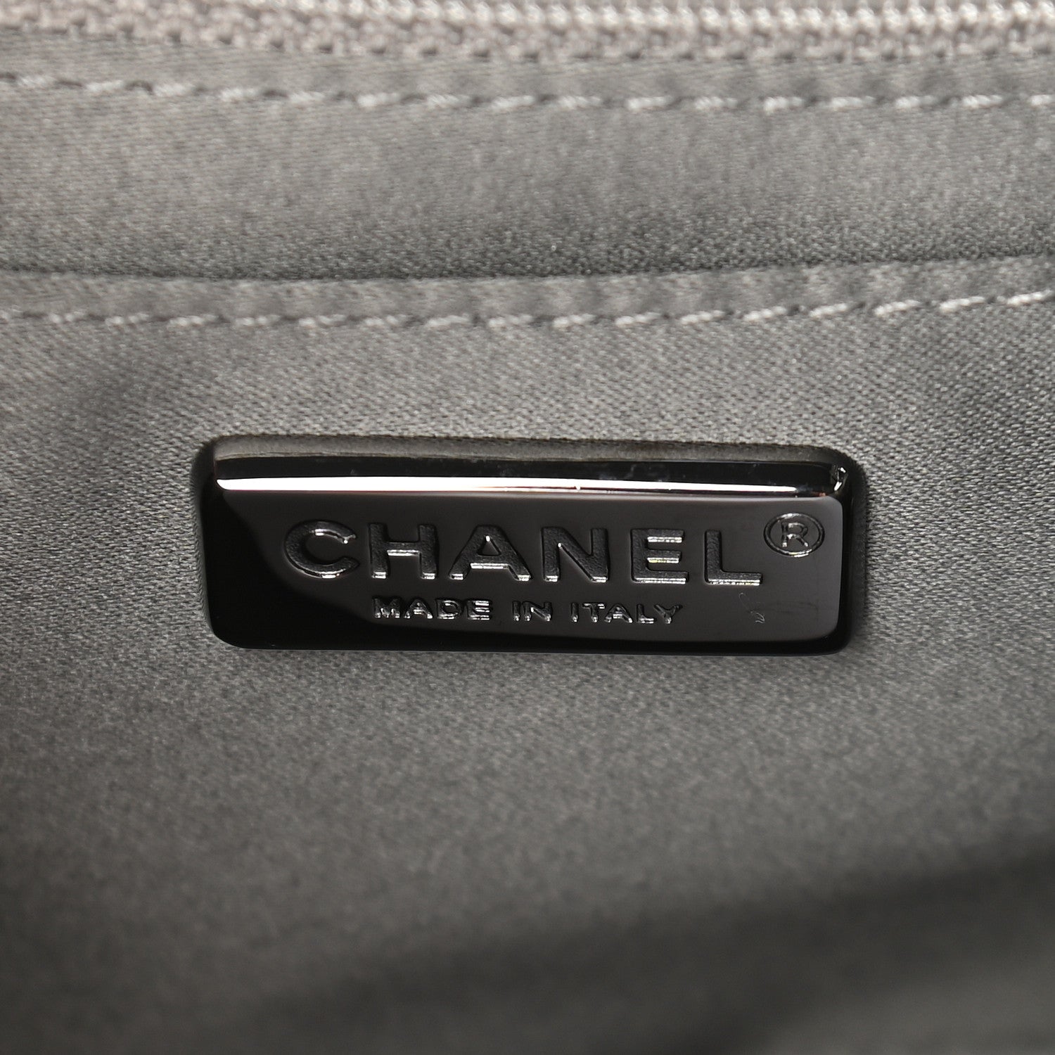 Chanel Sequin Mini Square Flap Silver 6 of 9
