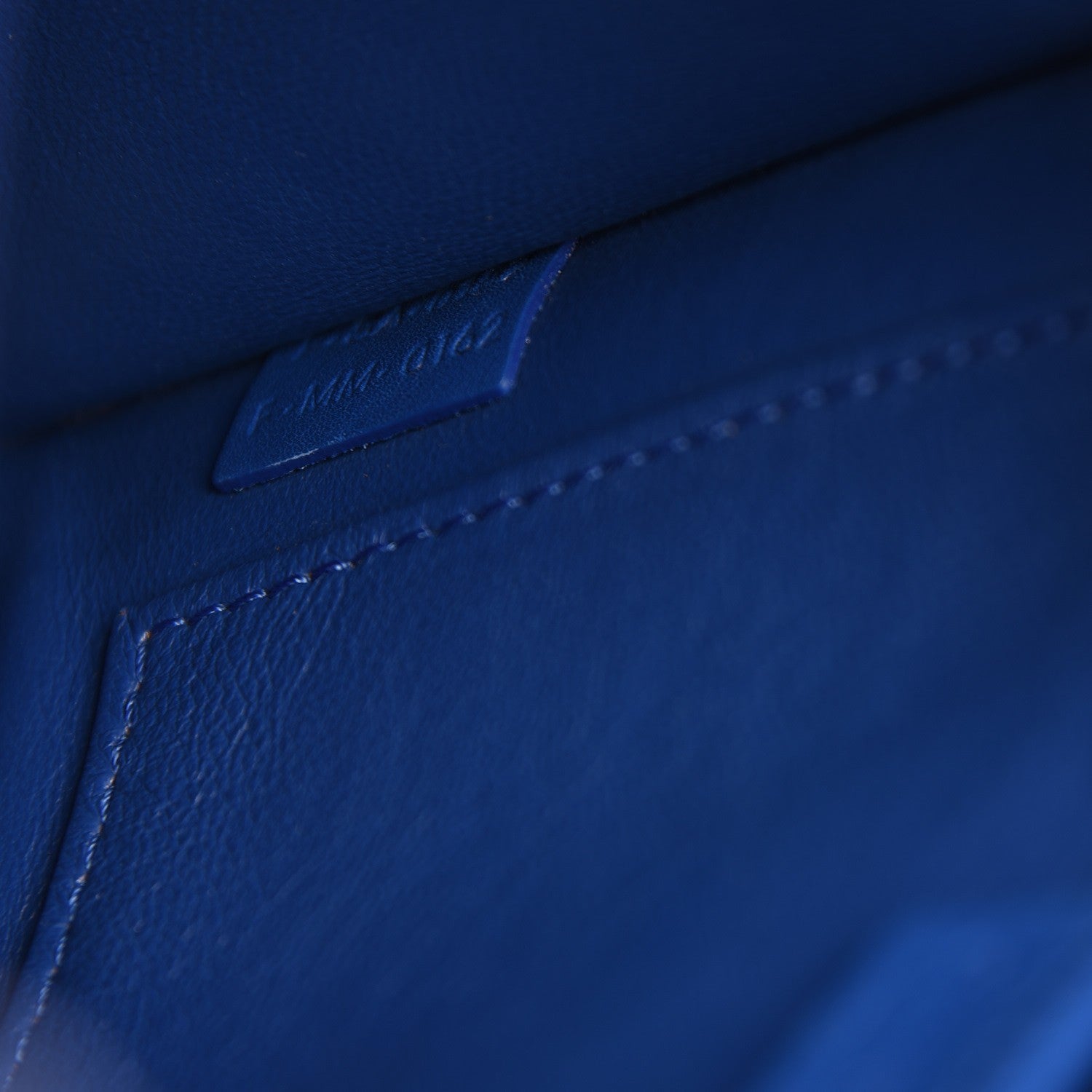Celine Smooth Calfskin Nano Luggage Royal Blue 7 of 7