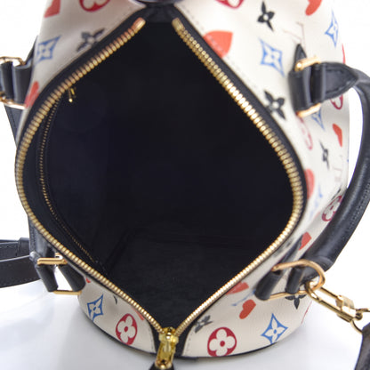 Louis Vuitton Game On Speedy Bandouliere 25 White 5 of 9