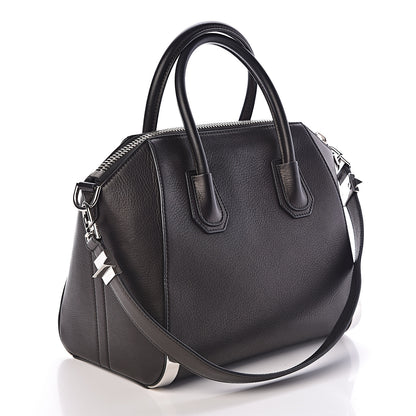 Givenchy Sugar Goatskin Small Metal Corner Antigona Black 3 of 10