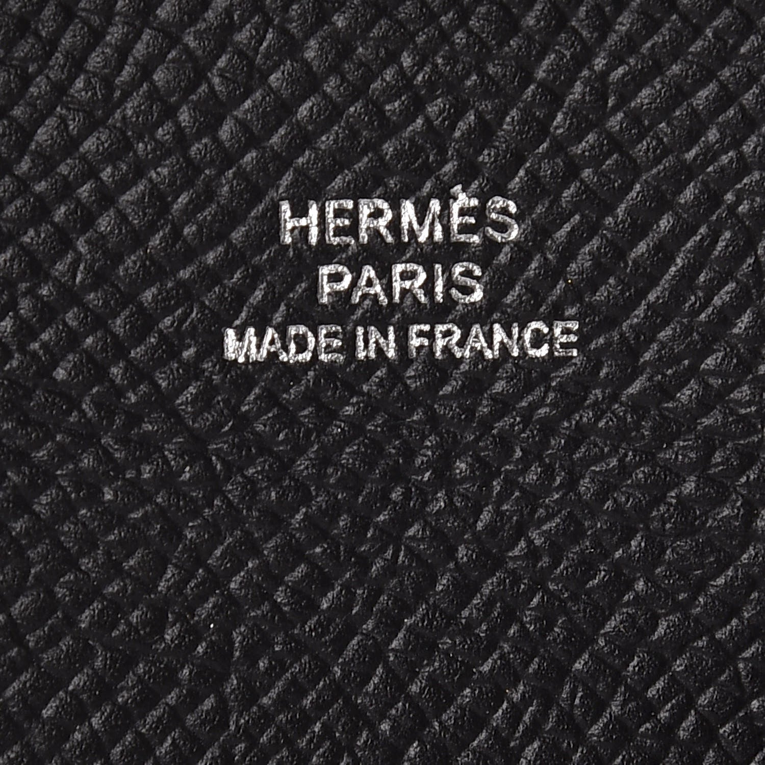 Hermes Epsom Bastia Coin Purse Black 6 of 8