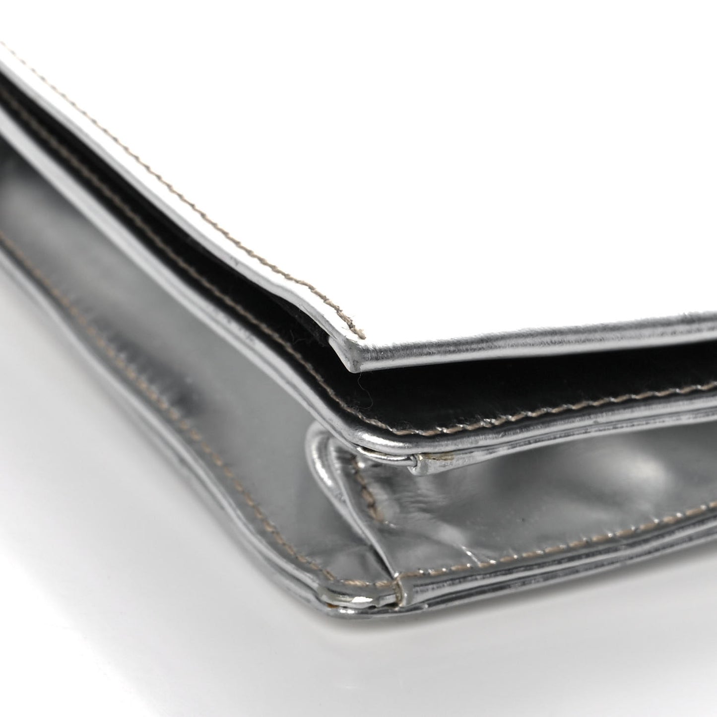 Metallic Pouch Silver