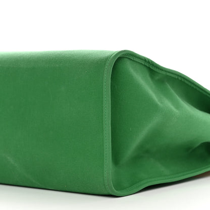 Hermes Vache Hunter Toile Herbag Zip 39 MM Cactus Natural 11 of 12