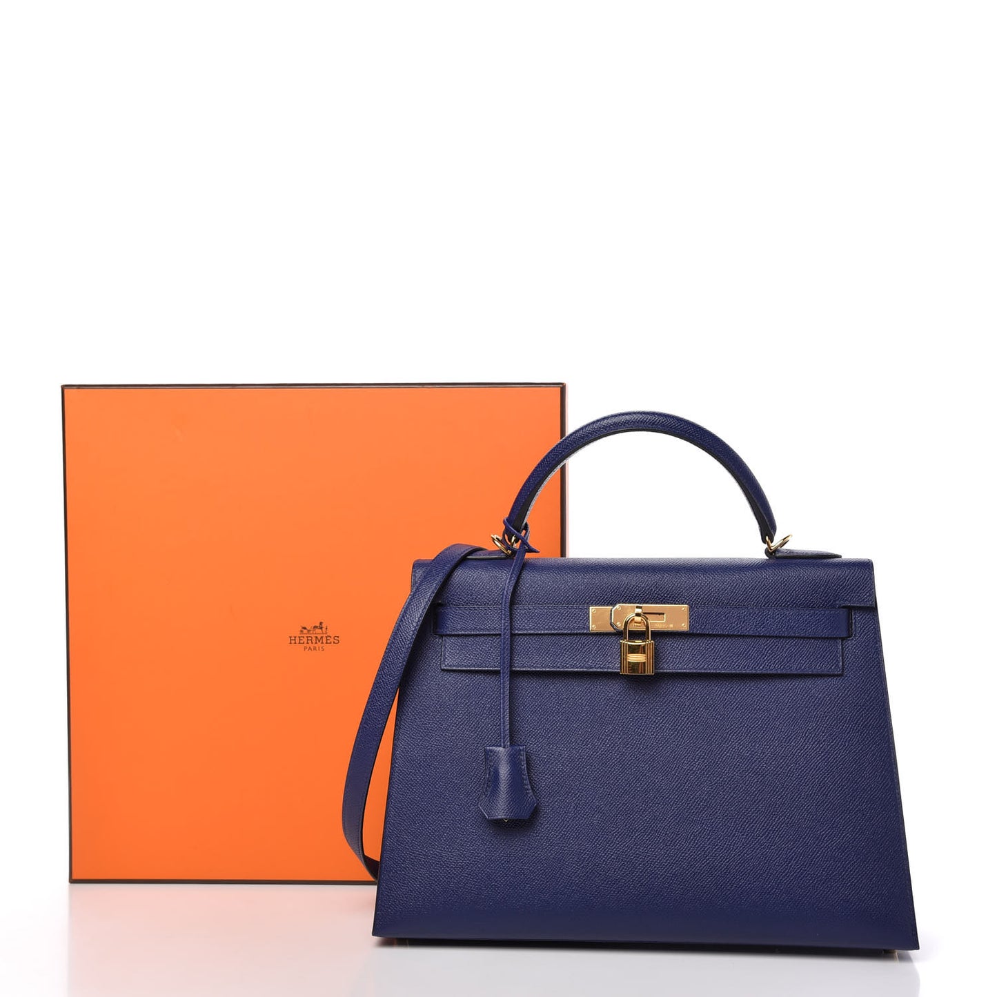 Epsom Kelly Sellier 32 Bleu Encre