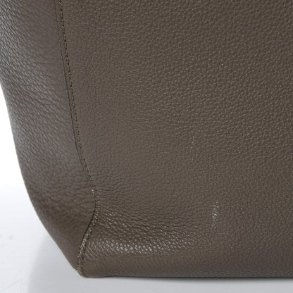 Celine Soft Grained Calfskin Small Belt Cabas Phantom Taupe 12 of 14
