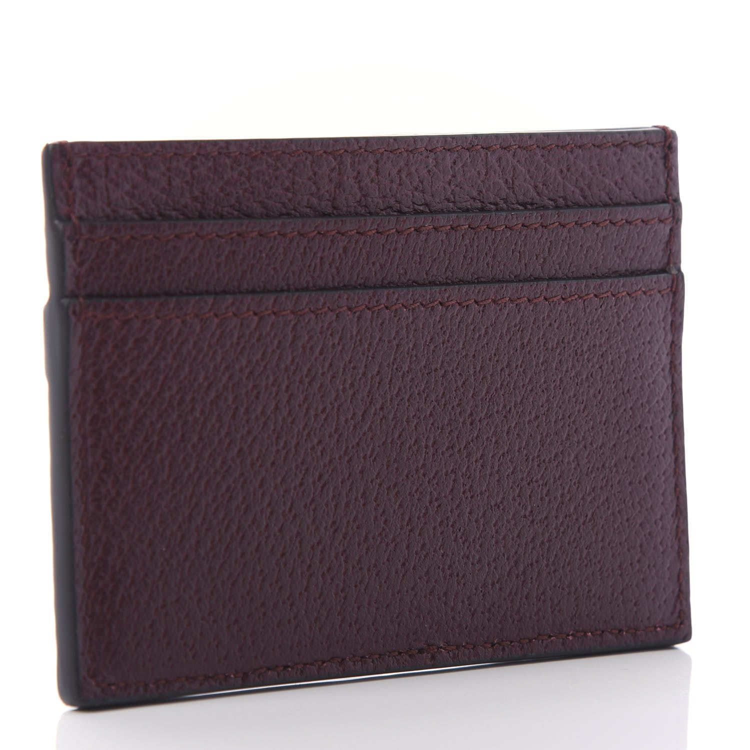 Gucci Calfskin Web GG Ophidia Card Holder Vintage Bordeaux 3 of 10