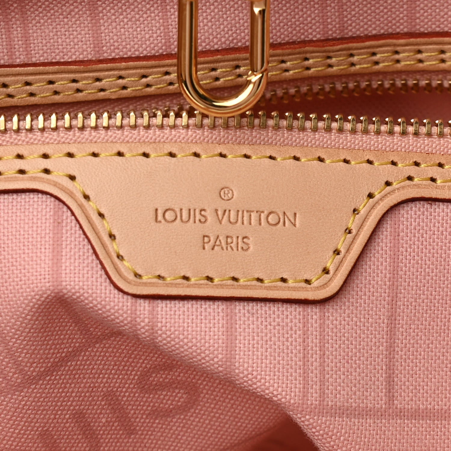 Louis Vuitton Damier Azur Tahitienne Neverfull MM 6 of 9