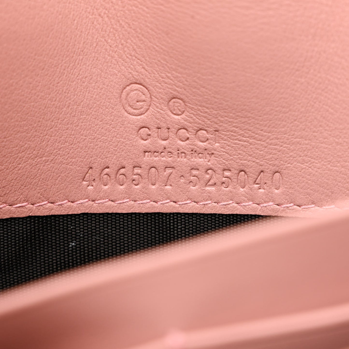 Microguccissima Crossbody Wallet Soft Pink