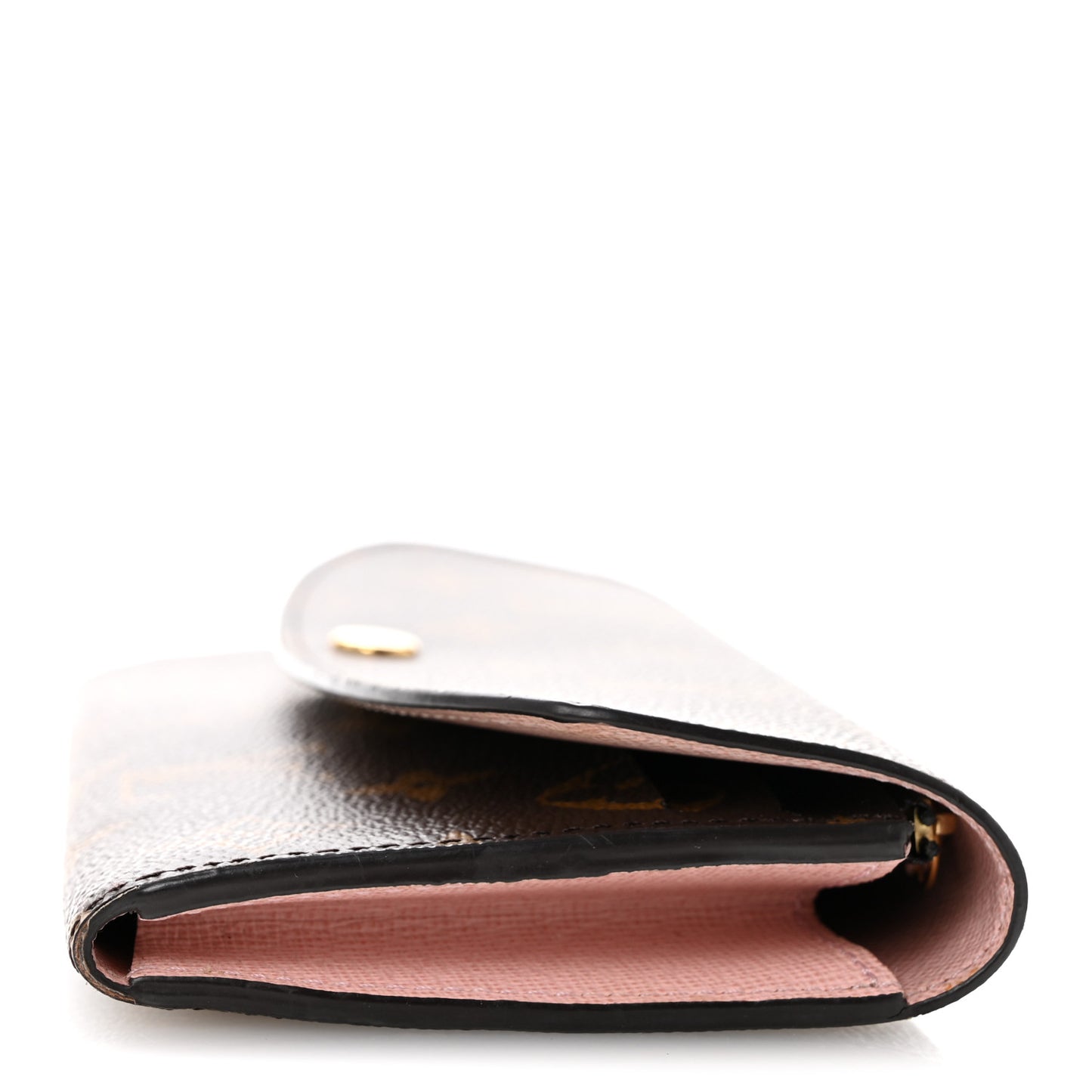 Monogram Emilie Wallet Rose Ballerine