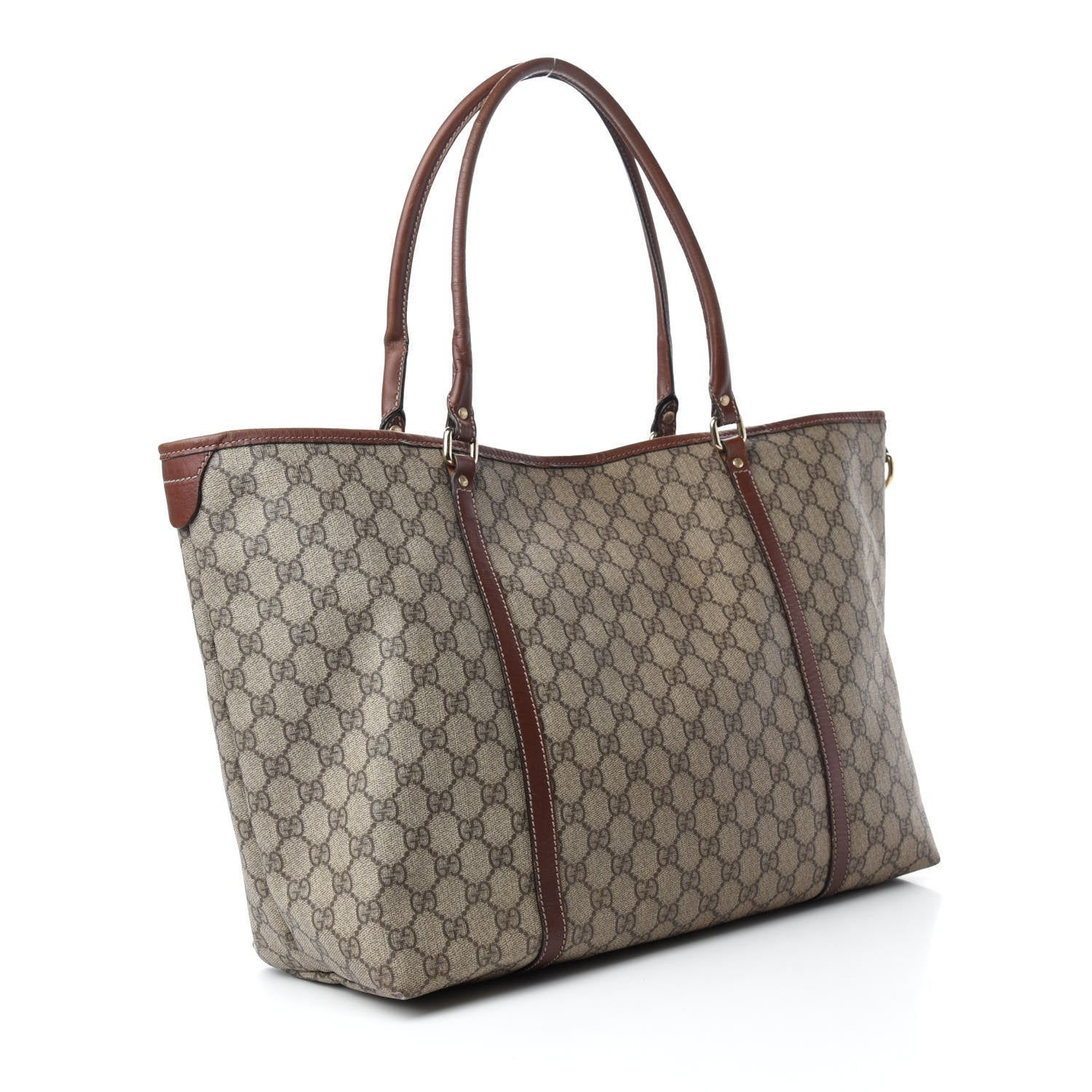 Gucci GG Plus Monogram Large Joy Tote Brown 3 of 14