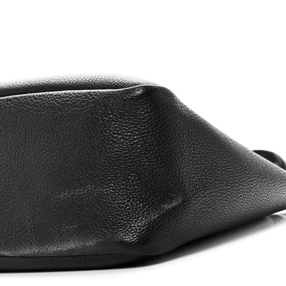 Prada Vitello Daino Soft Large Dynamique Tote Black 8 of 8