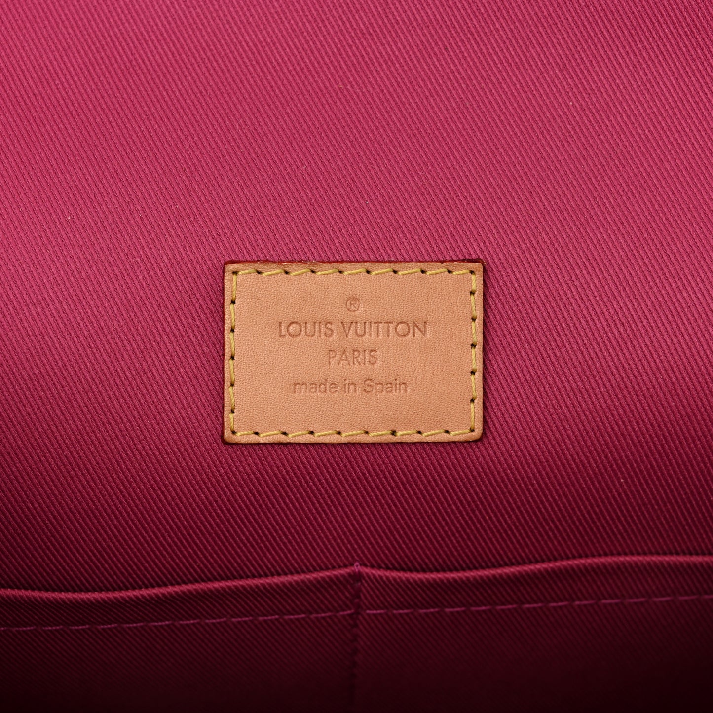 Monogram Cluny BB Bordeaux Fuchsia