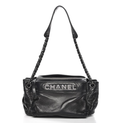 Chanel Lambskin Rock and Chic Shoulder Bag Black 1 of 9