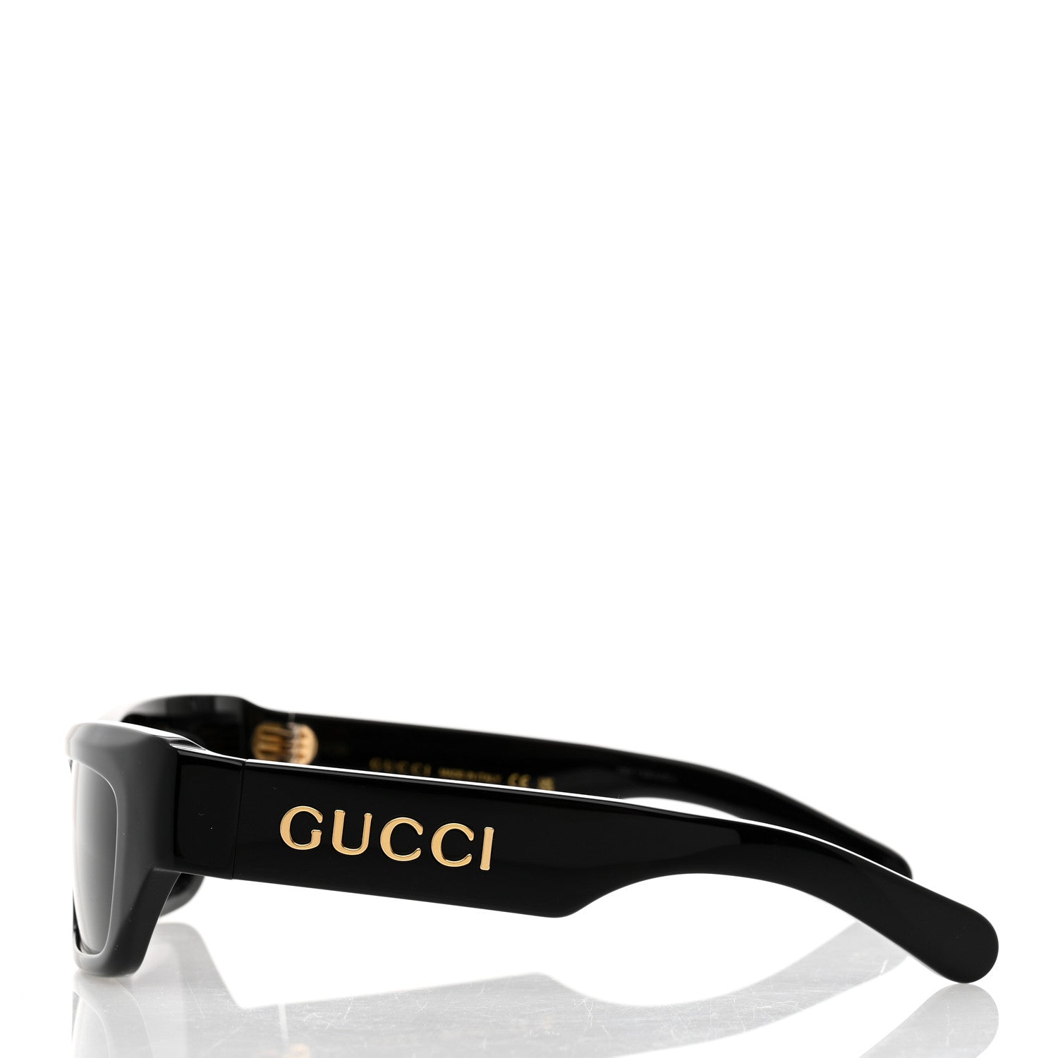 Gucci Acetate Cat Eye Sunglasses GG1296S Black 3 of 8