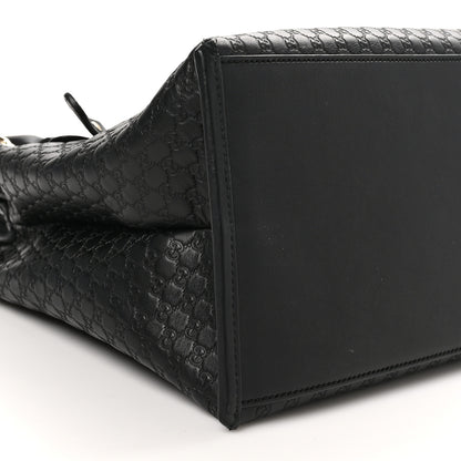 Gucci Soft Microguccissima Medium Tote Black 10 of 12