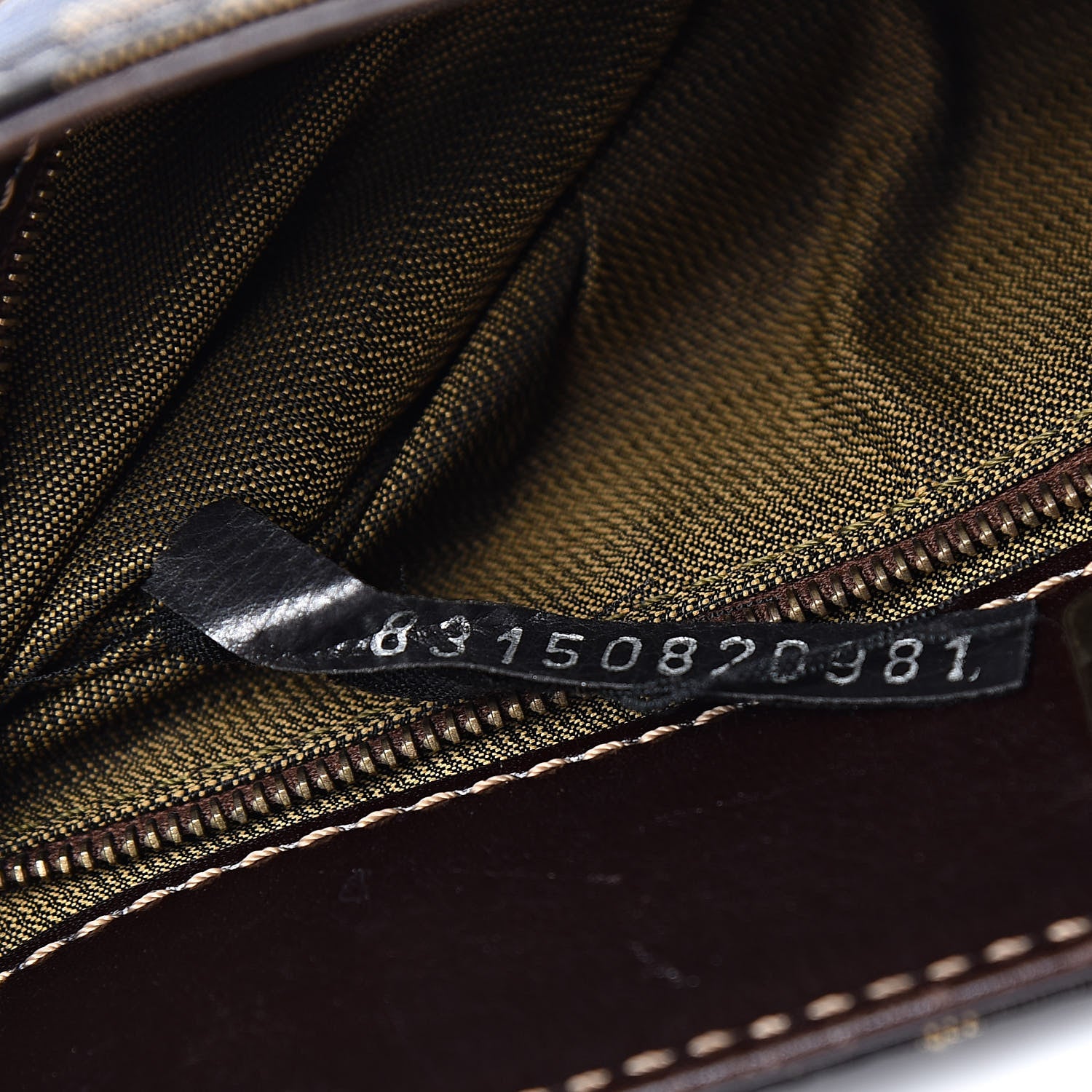 Fendi Zucca Shoulder Bag Tobacco 6 of 10