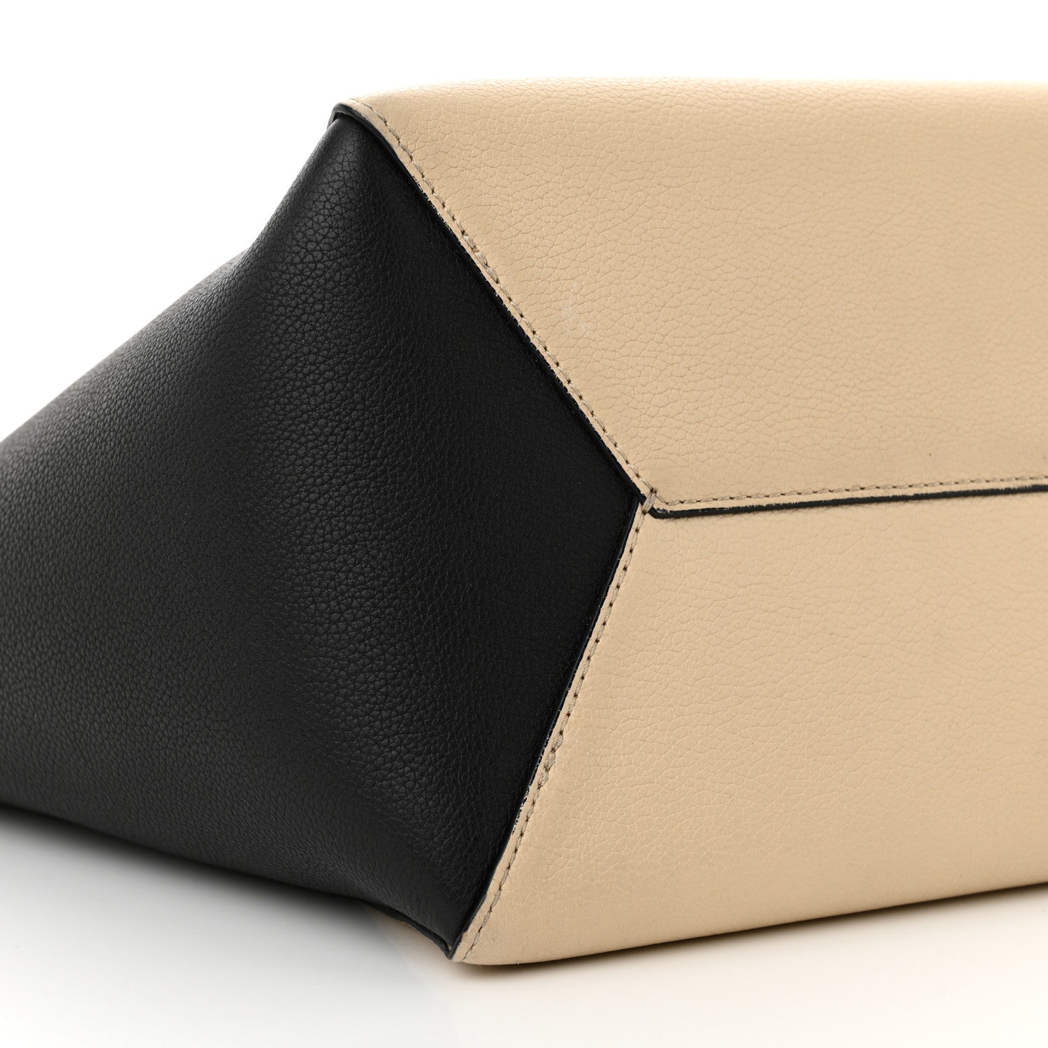 Louis Vuitton Calfskin Lockme Go Tote Black Vanilla 8 of 13