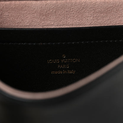 Louis Vuitton Lambskin Embossed Monogram Pochette Coussin Black 7 of 10