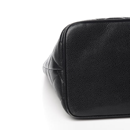 Chanel Caviar Quilted Medallion Tote Black 7 of 9