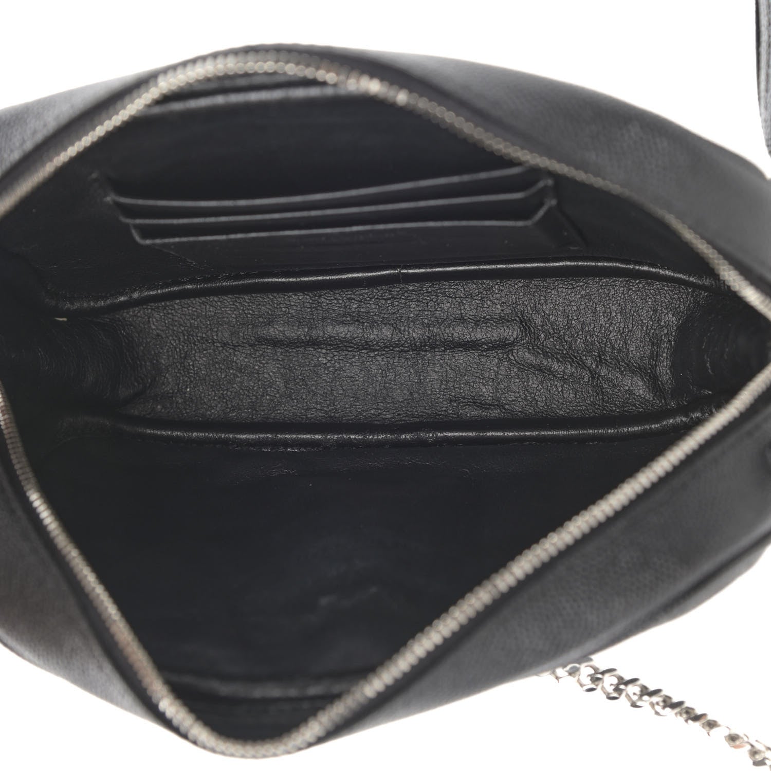 Saint Laurent Grain De Poudre Matelasse Monogram Mini Lou Camera Bag Storm 4 of 9