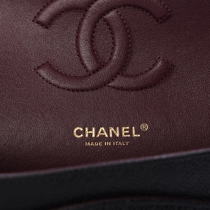Chanel Caviar Quilted Medium Double Flap Black 6 of 10