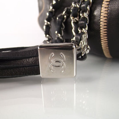 Chanel Lambskin Satin Drawstring Tassel Shoulder Bag 6 of 9